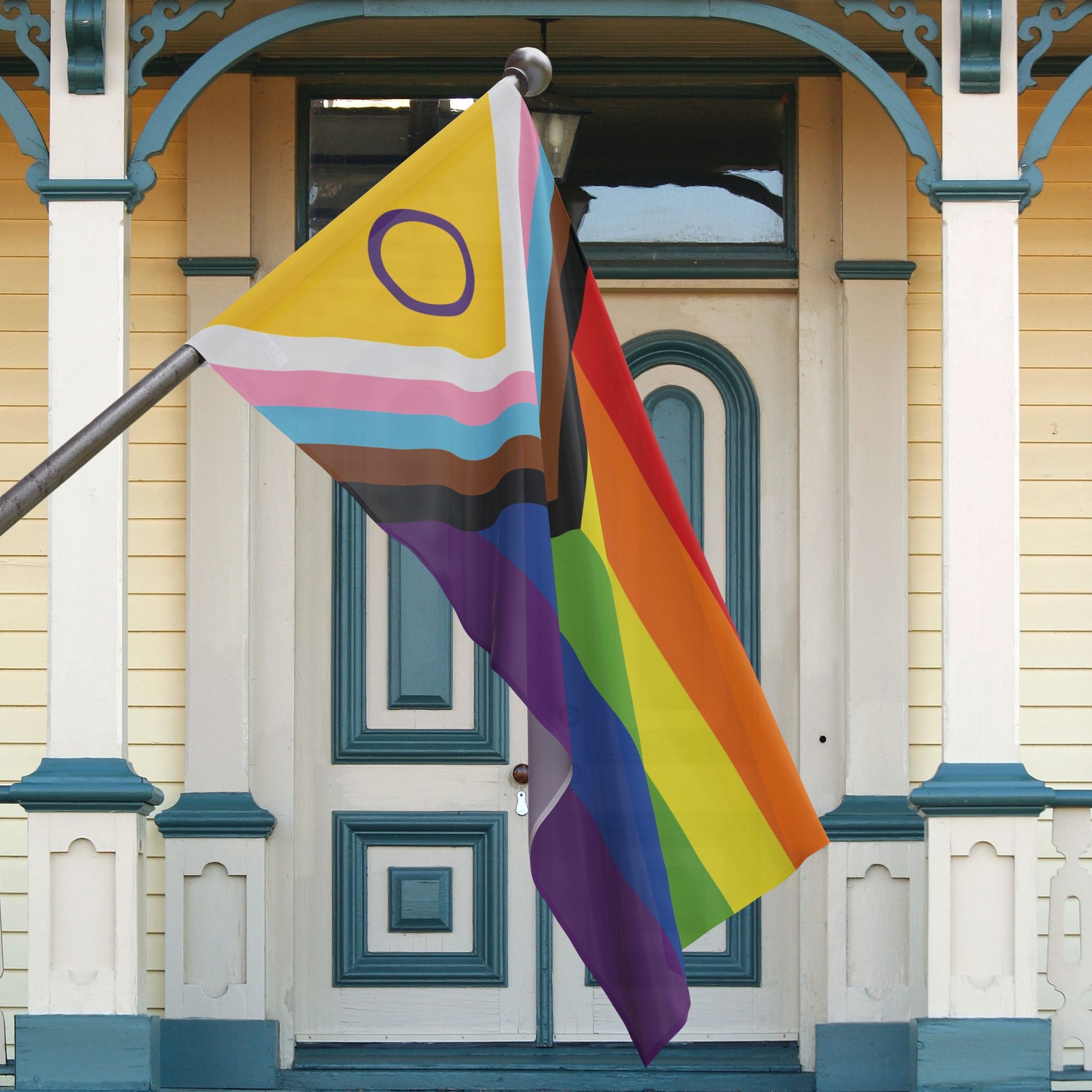 Intersex-Inclusive Rainbow Pride Flag