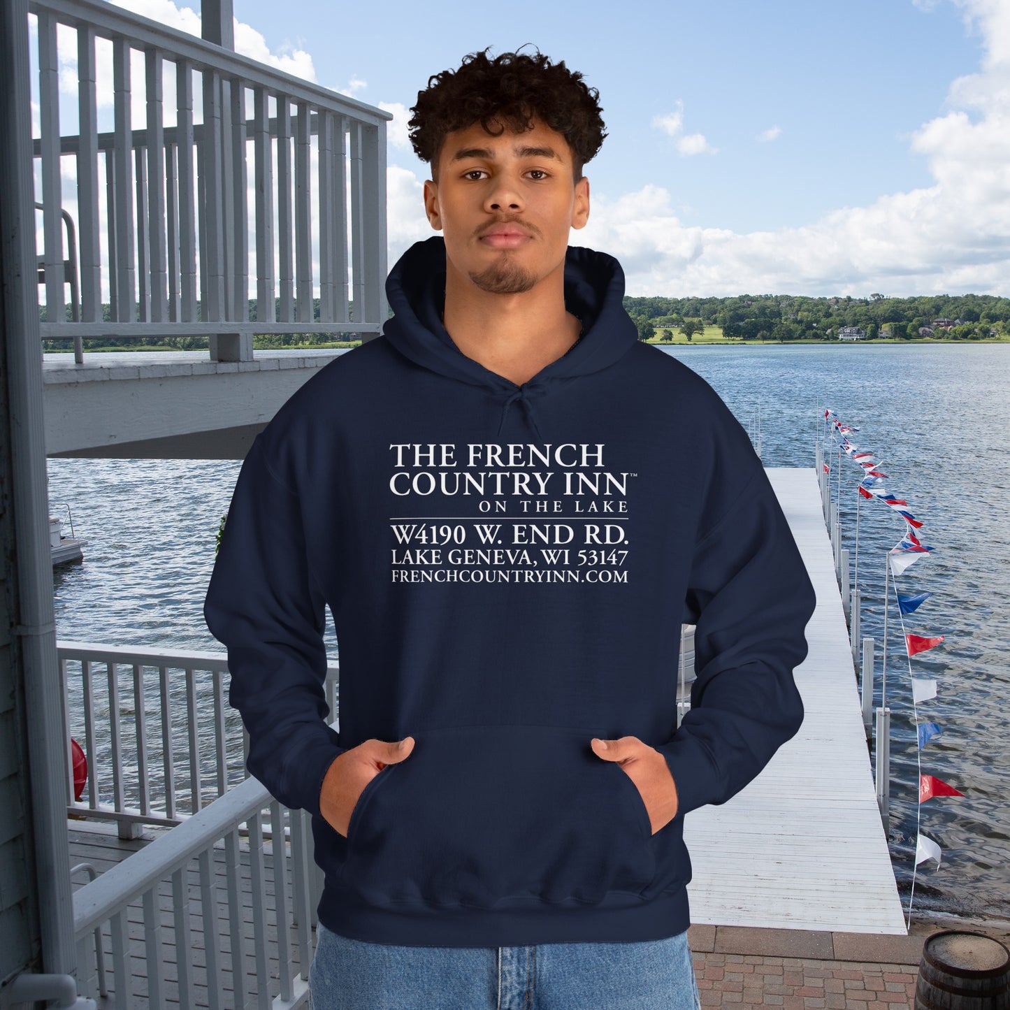 The French Country Inn Hoodie • Lake Geneva, Walworth County, WI