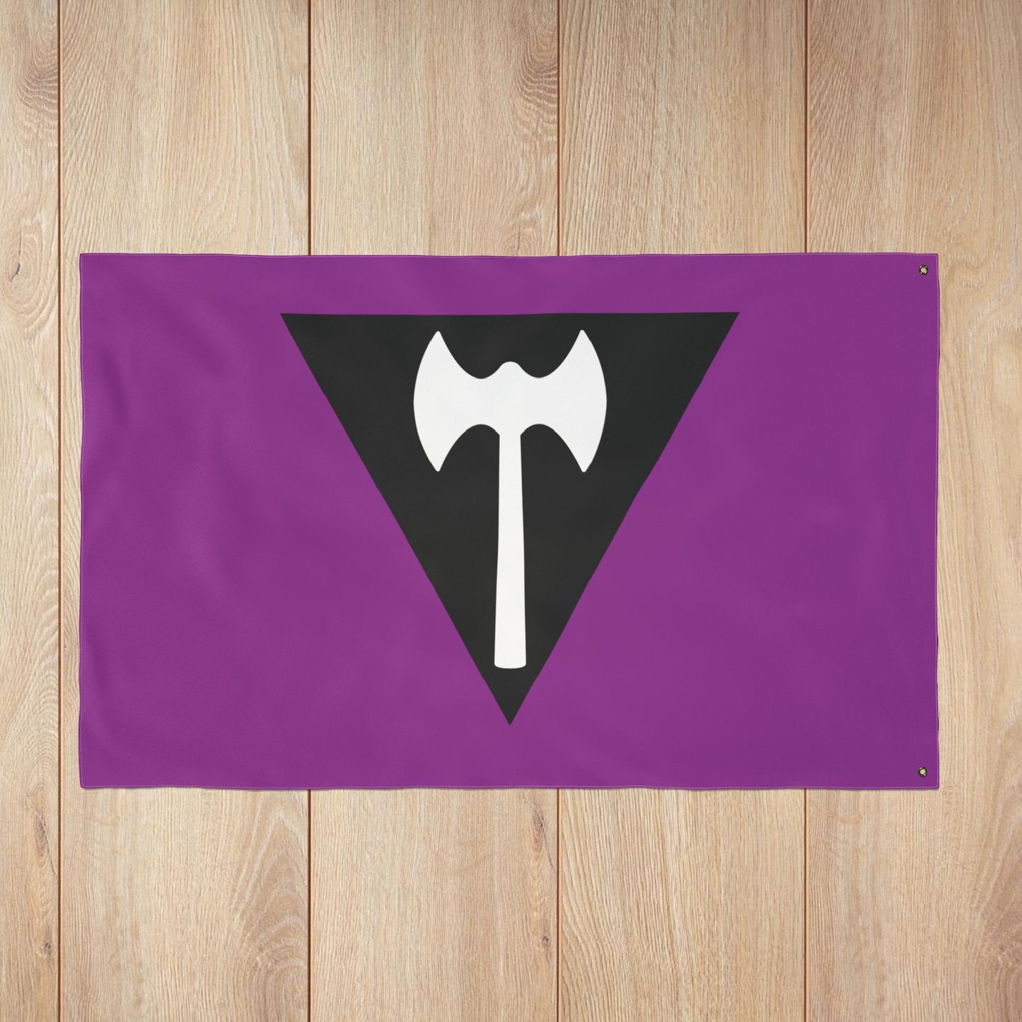 Labrys Lesbian Pride Double-Sided Flag with Grommets