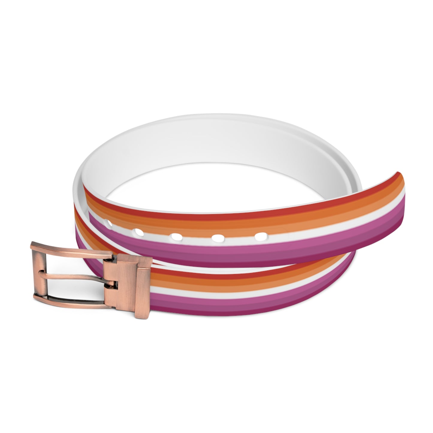 Lesbian Pride 5-Stripe Sunset Flag Belt