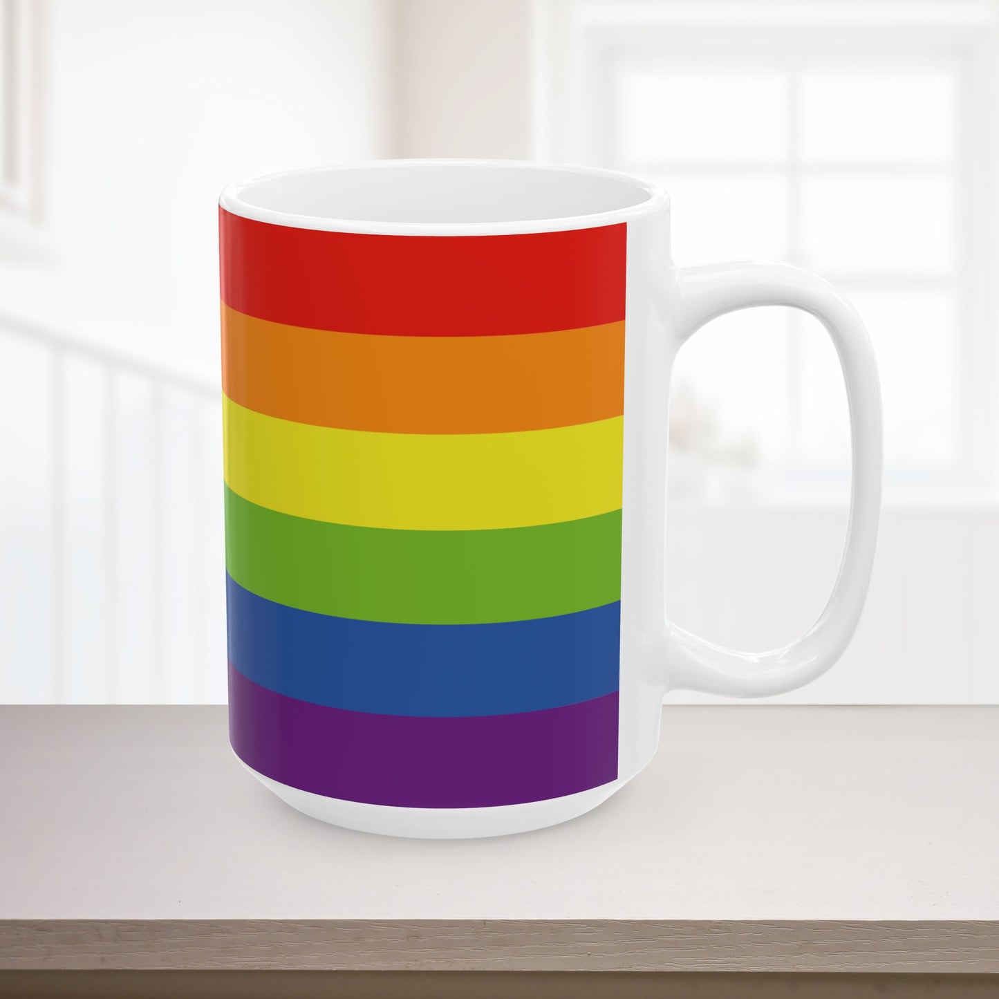 Intersex-Inclusive Progress Rainbow Pride Flag 11oz or 15oz Ceramic Mug