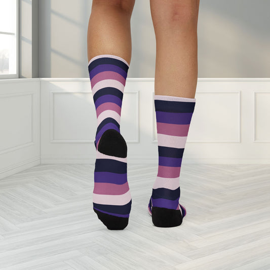 Asexual Spectrum Pride Socks