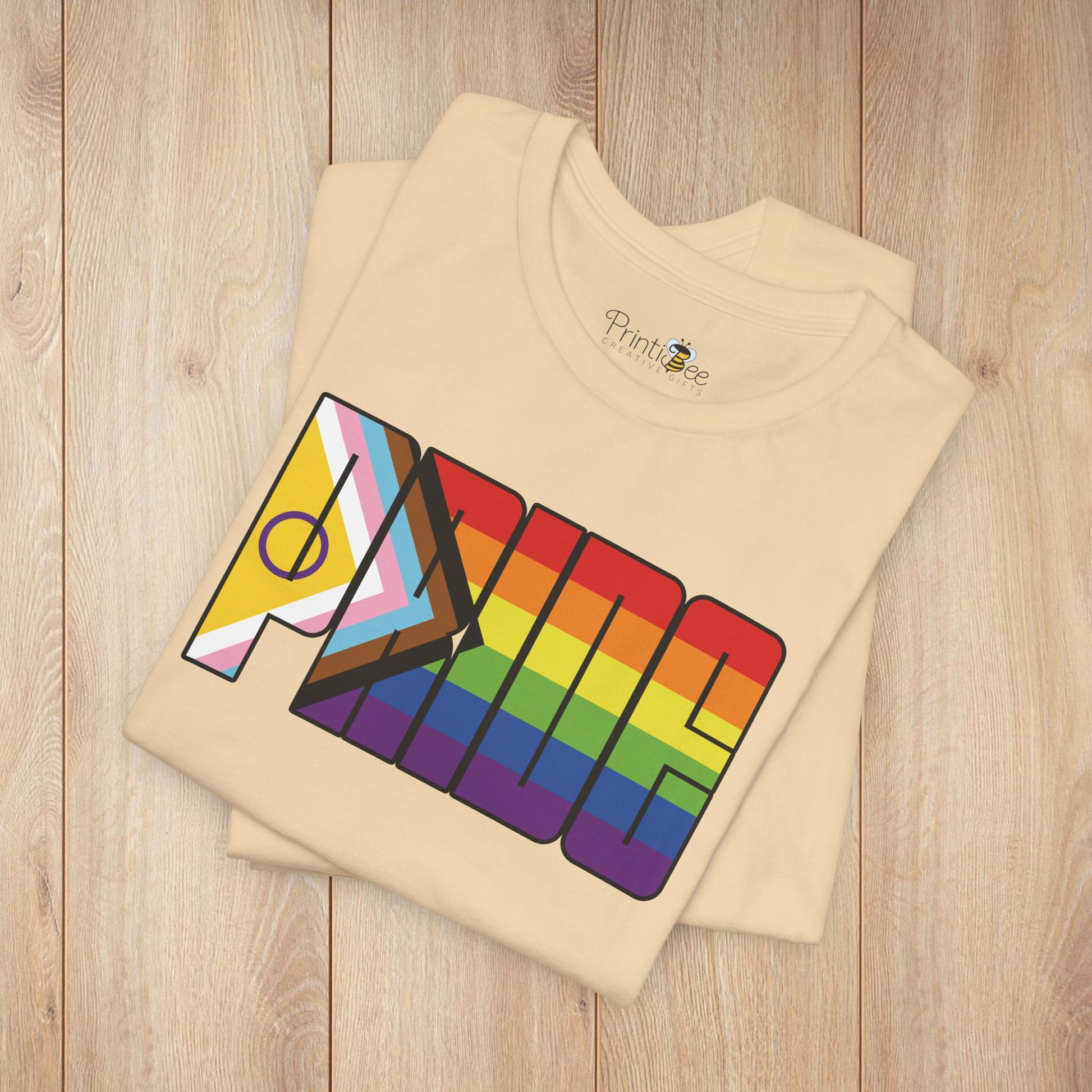 Intersex-Inclusive Rainbow Pride Tee
