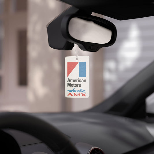 AMC Blue Javelin Red AMX Logos Custom Air Freshener