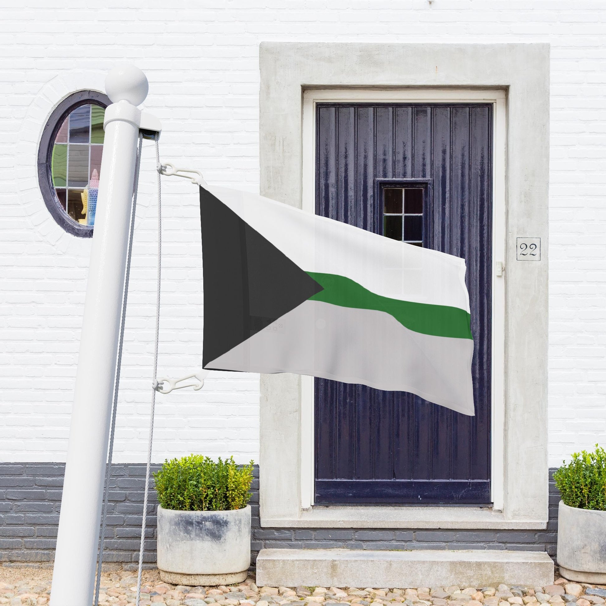 Demiromantic Pride Flag