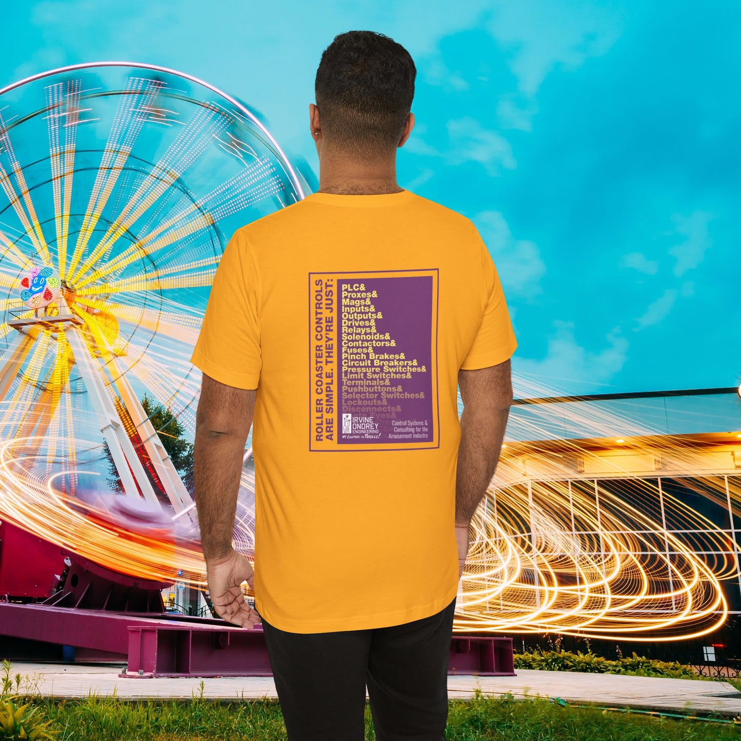 OG Controls Tee (BACK graphic) • Irvine Ondrey Engineering