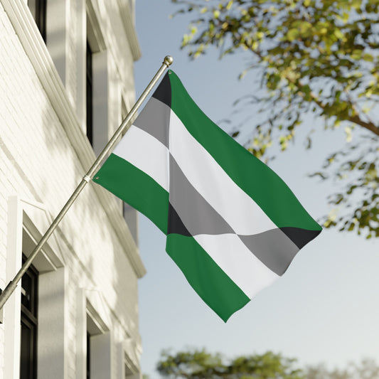 36'' × 60'' Aegoromantic Pride Flag with Grommets