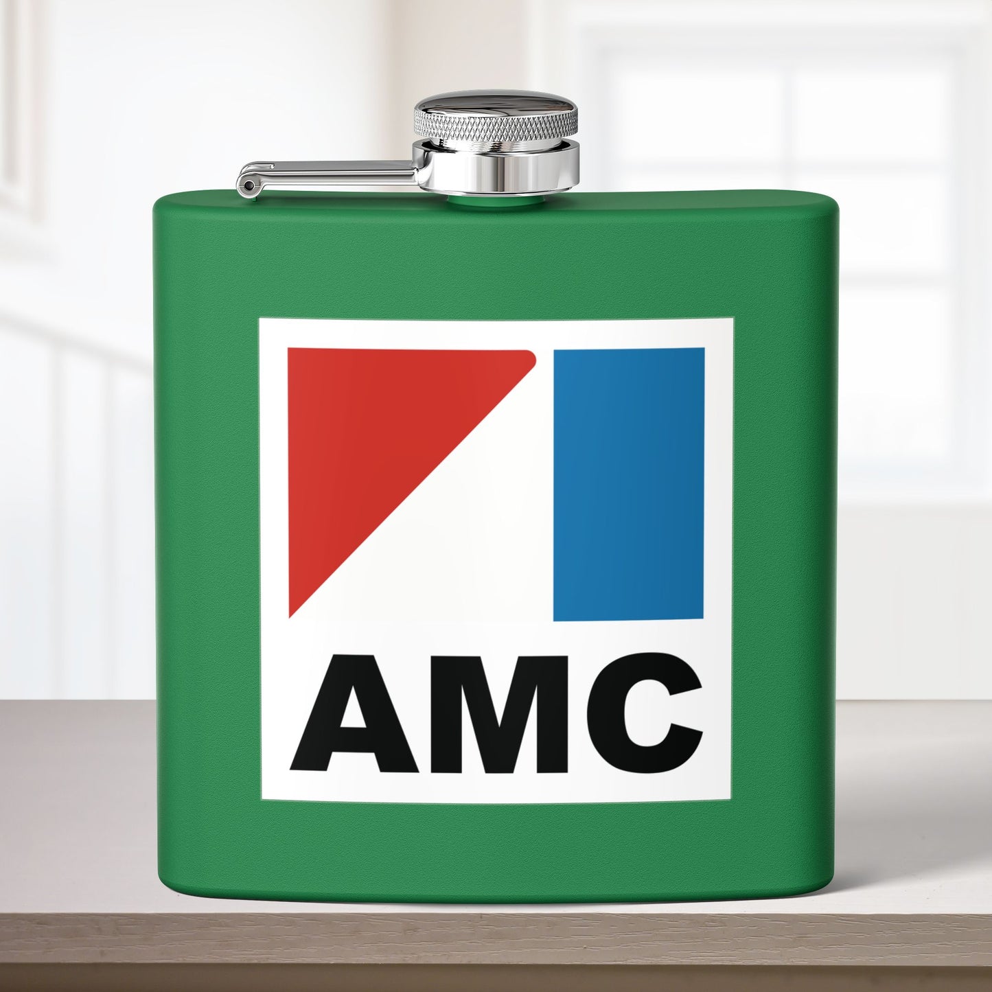 AMC Logo Stainless Steel Flask
