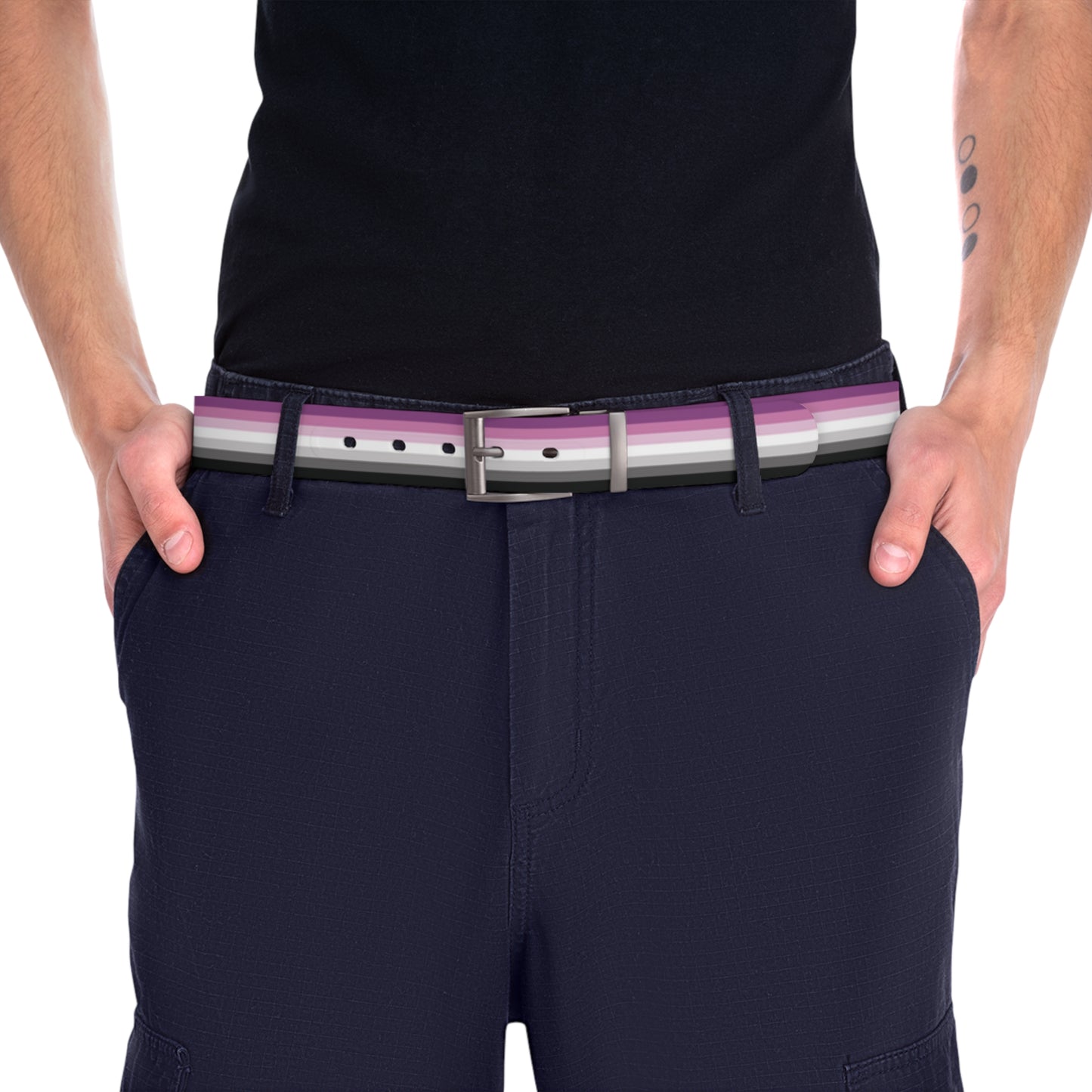 Straight Queer Pride Flag Belt