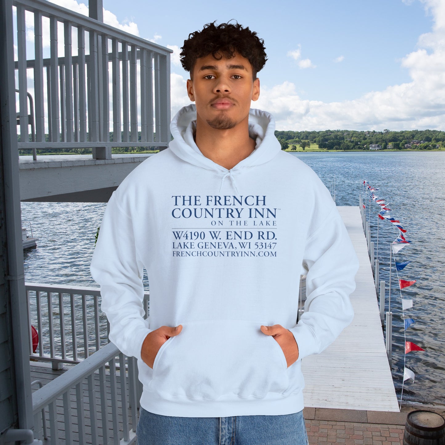 The French Country Inn Hoodie • Lake Geneva, Walworth County, WI