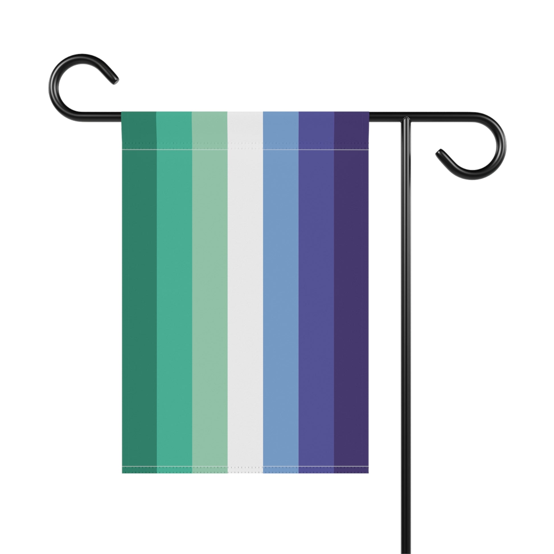 Gay Men Trans-Inclusive Pride 7-Stripe Garden Banner