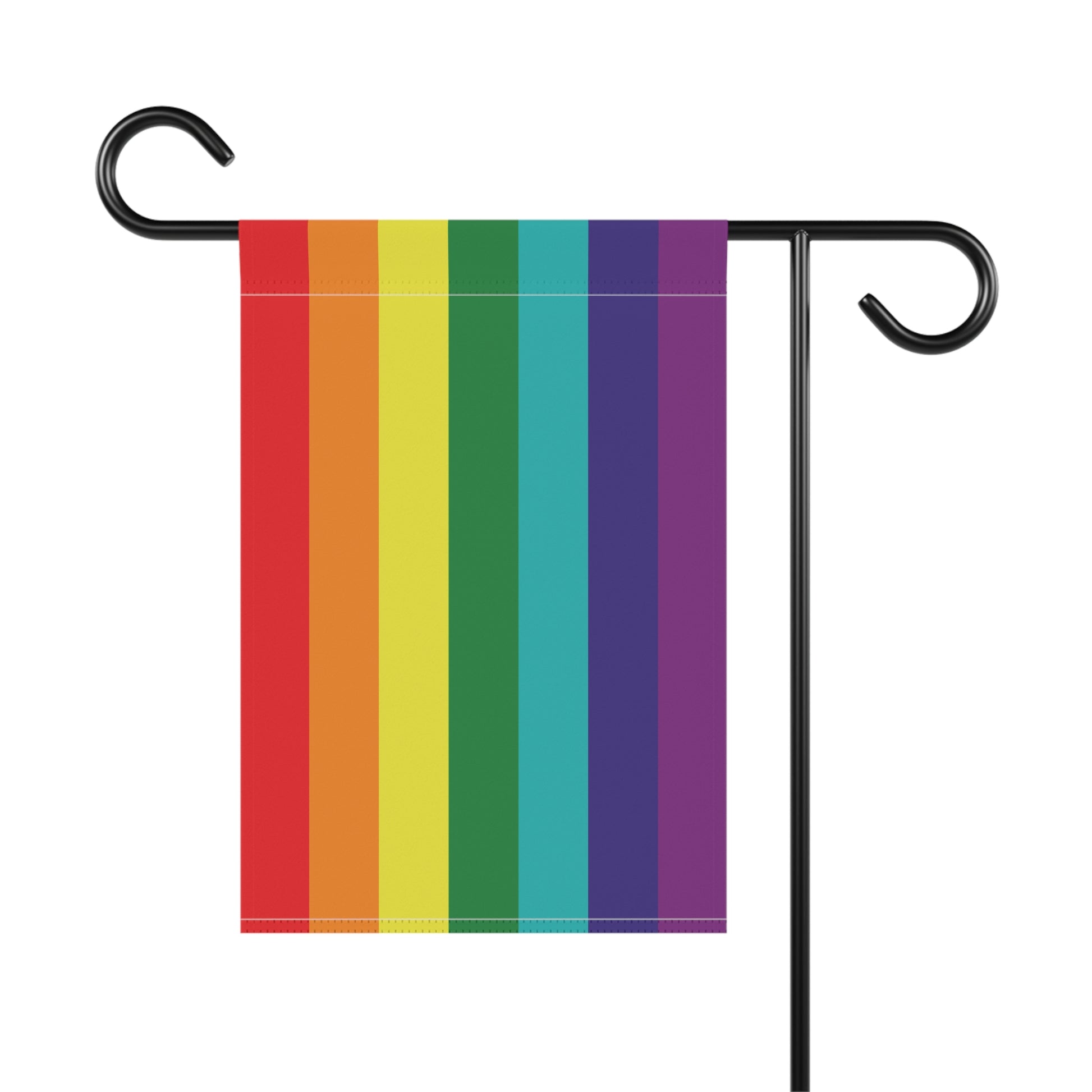 Rainbow Pride 7-Stripe Garden Banner