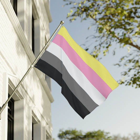36'' × 60'' Queerplatonic Double-Sided Pride Flag with Grommets