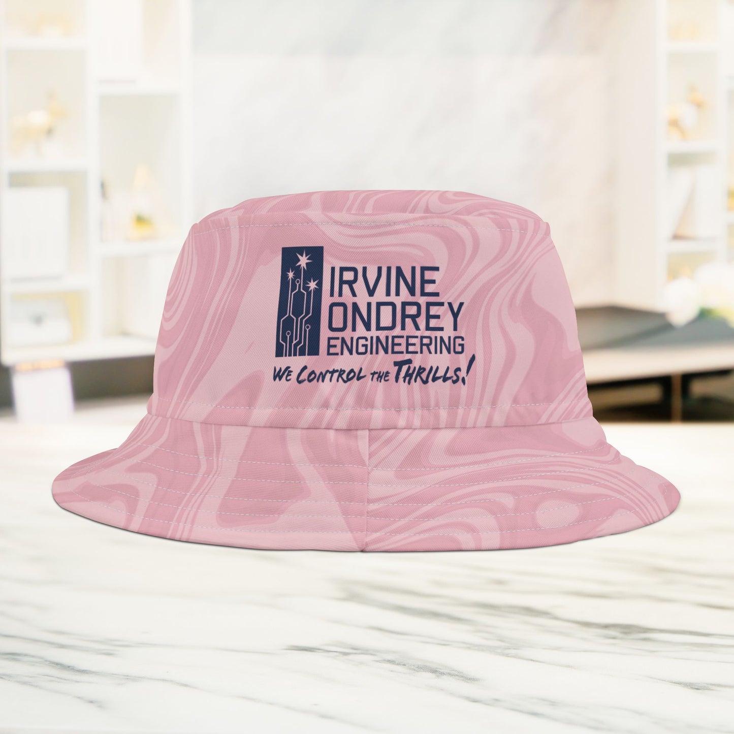 Pink Swirl Bucket Hat • Irvine Ondrey Engineering