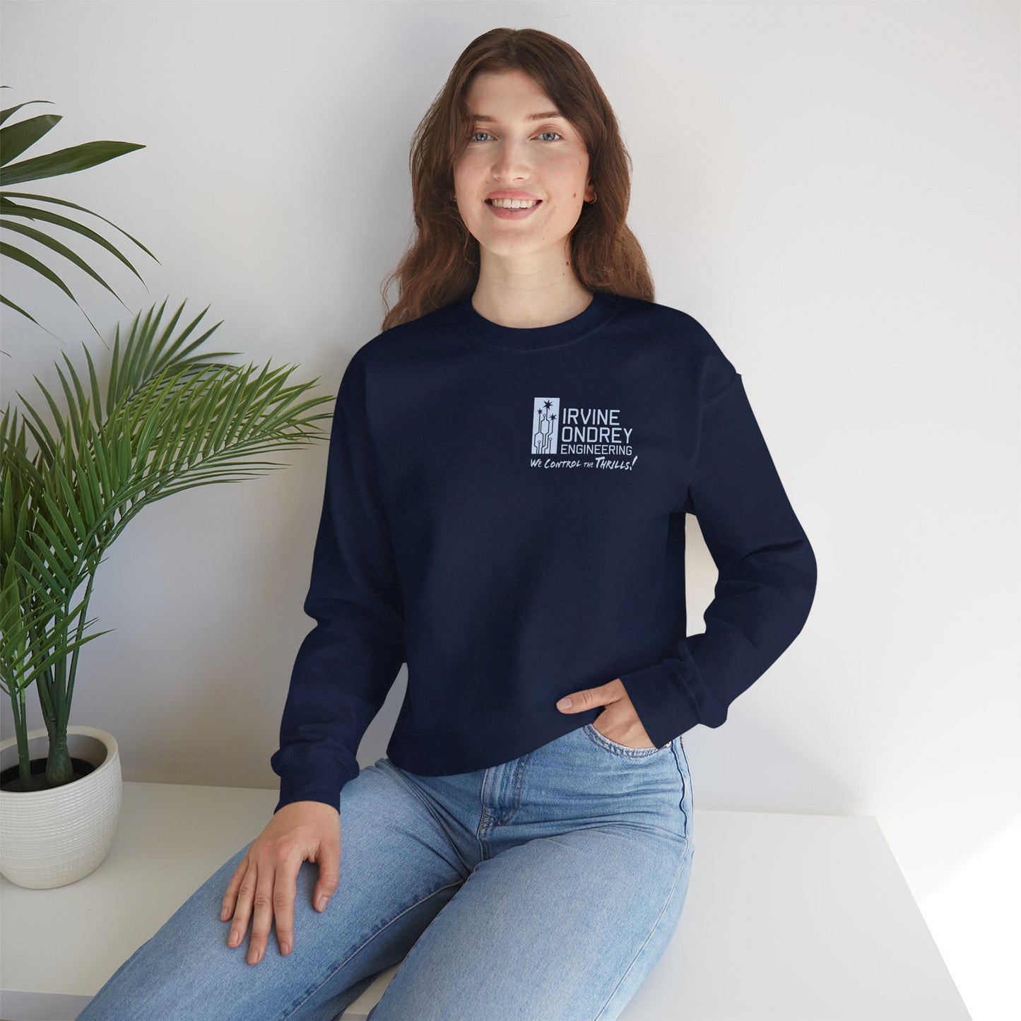 OG Woodie Sweatshirt (BACK graphic) • Irvine Ondrey Engineering