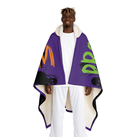 Proud to Be a Scare Actor Hooded Sherpa Fleece Blanket • Irvine Ondrey Engineering