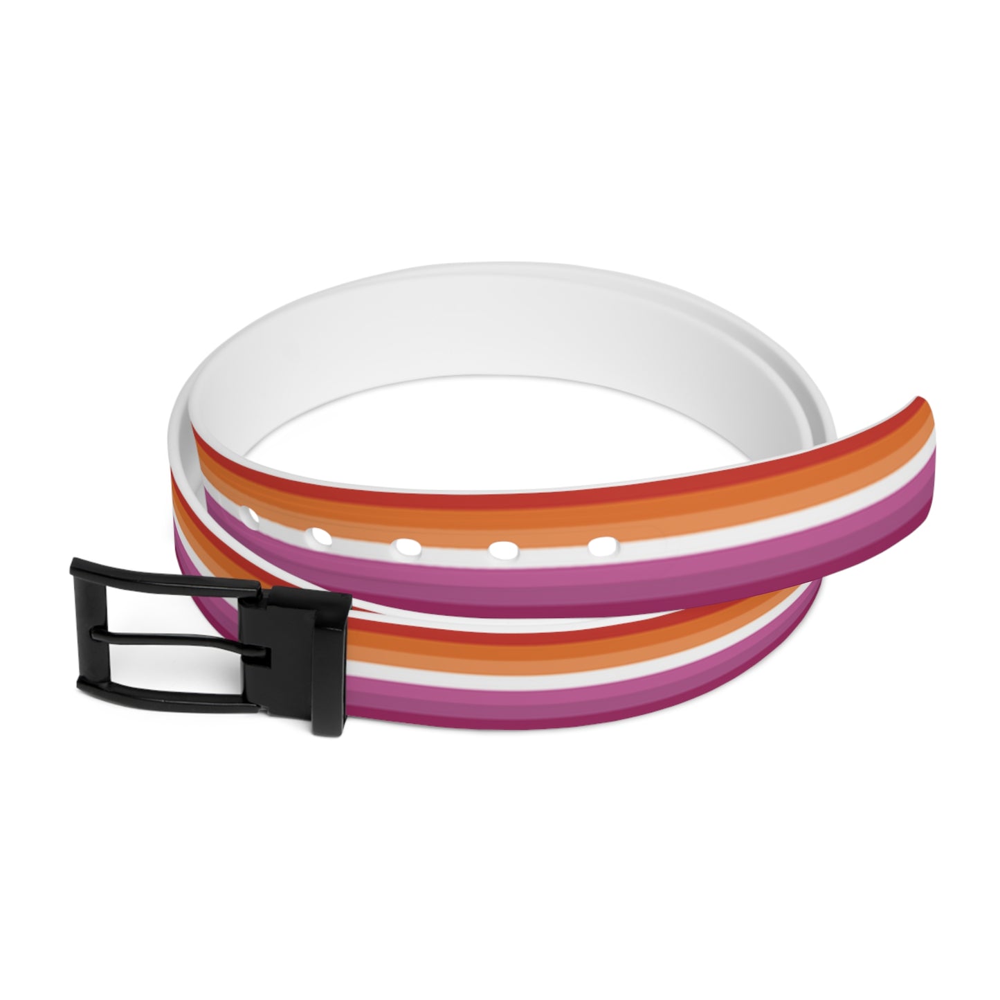 Lesbian Pride 5-Stripe Sunset Flag Belt