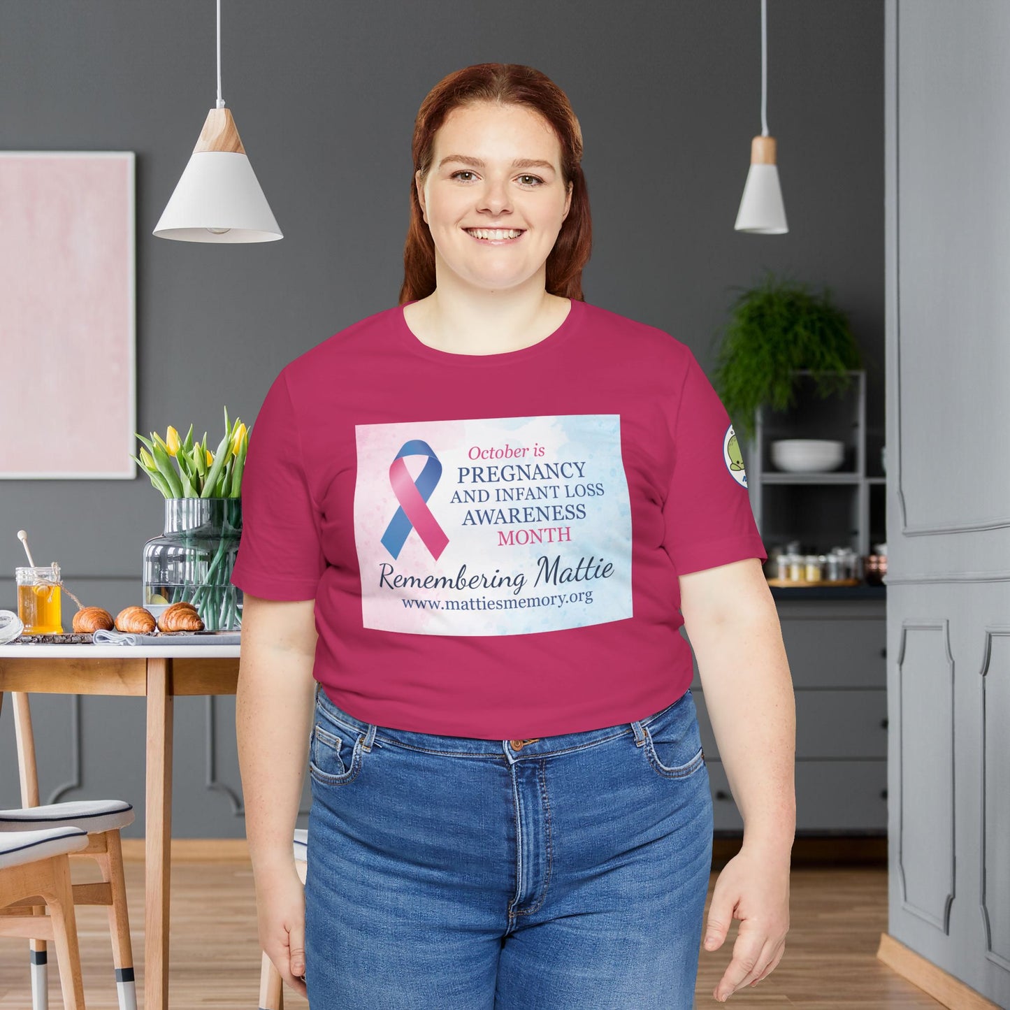 Pregnancy & Infant Loss Awareness Tee • Mattie's Memory