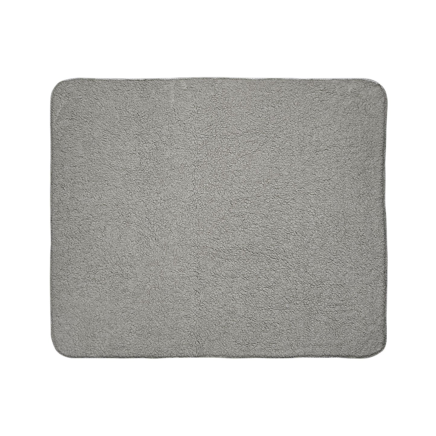 AMC Square Logo Ivory Fleece Sherpa Blanket