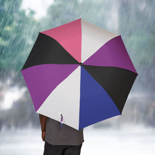 One size Genderfluid Pride Umbrella