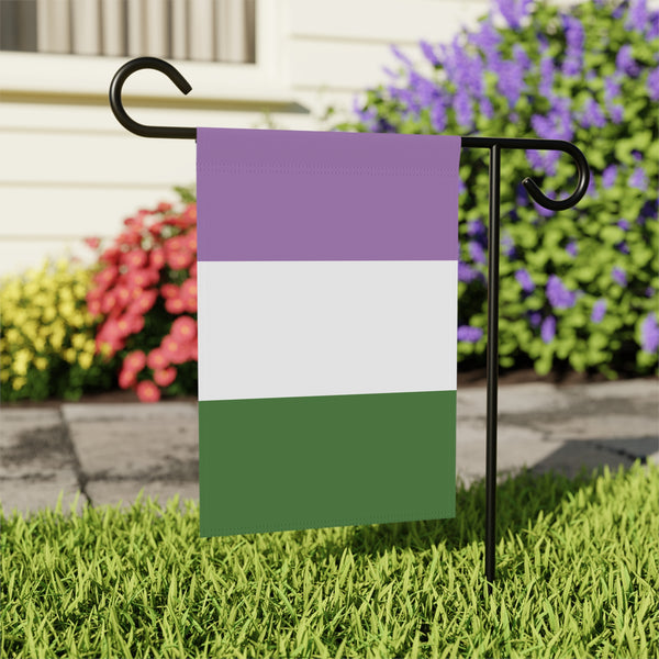 12'' × 18'' Genderqueer Pride Garden Flag Banner