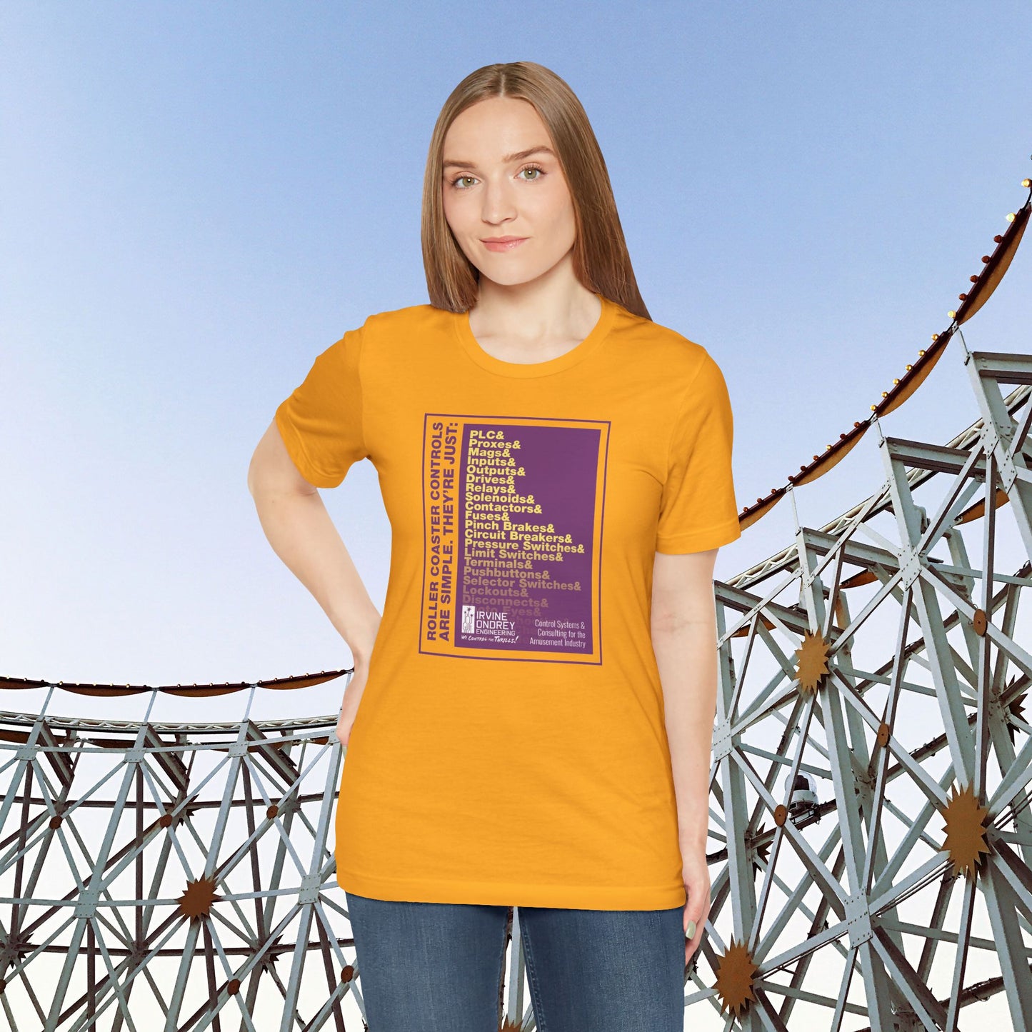 OG Controls Tee (FRONT graphic) • Irvine Ondrey Engineering