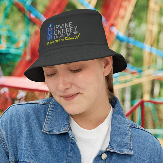 Black Bucket Hat • Irvine Ondrey Engineering