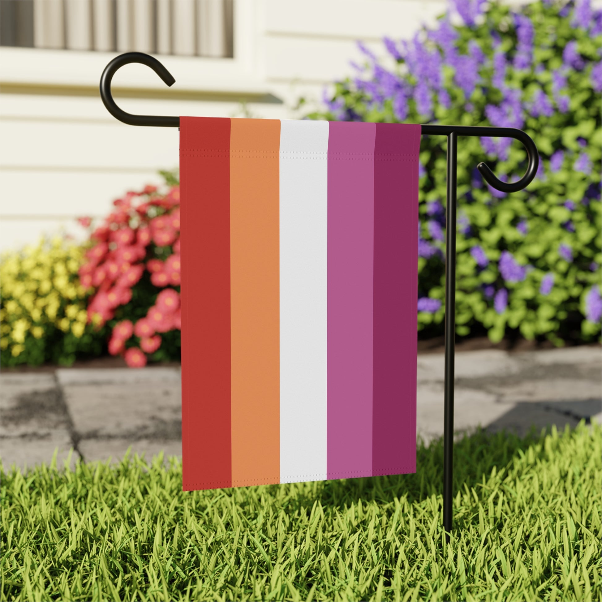 12'' × 18'' Lesbian Sunset Pride Garden Banner