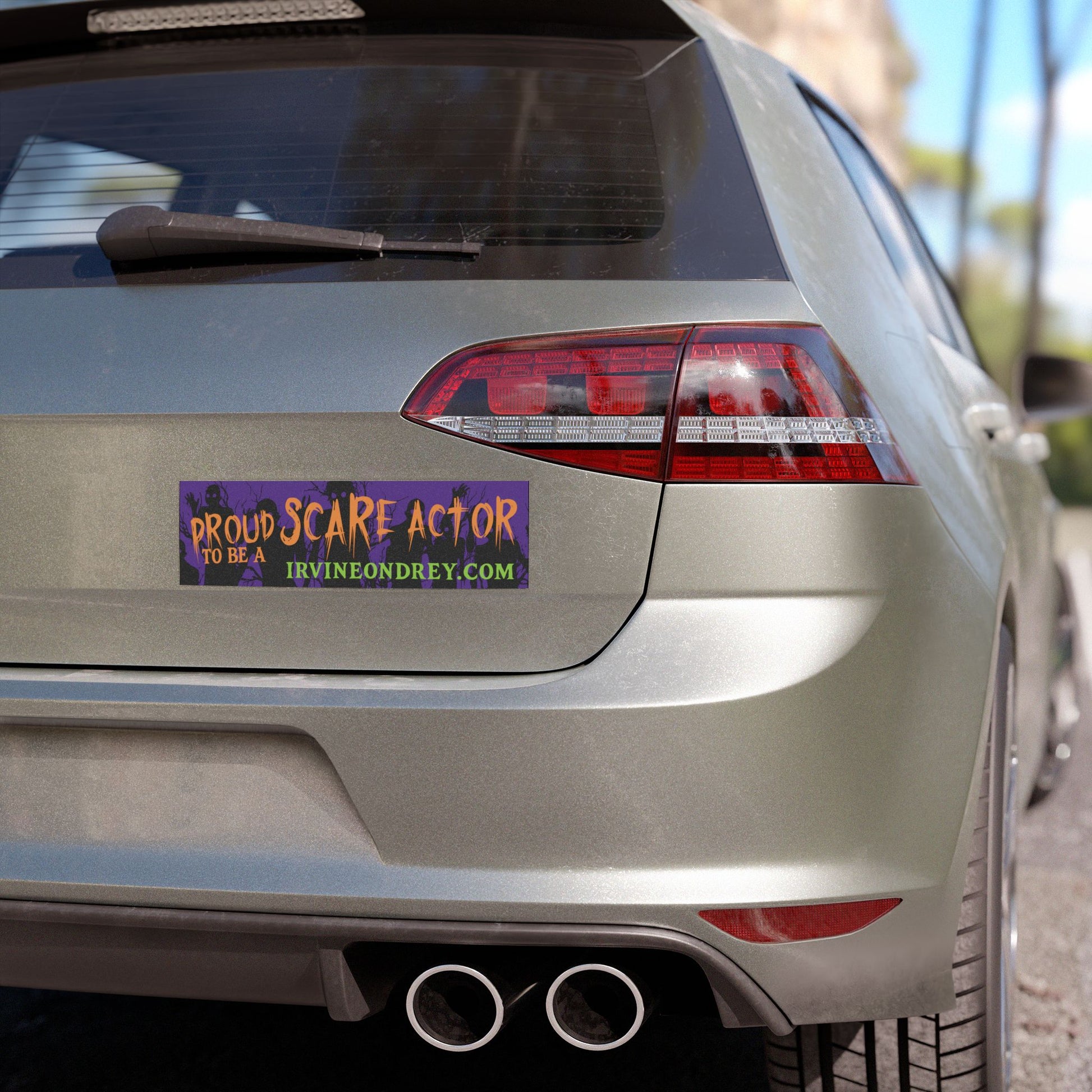 Proud to Be a Scare Actor Car Magnet • Irvine Ondrey Engineering