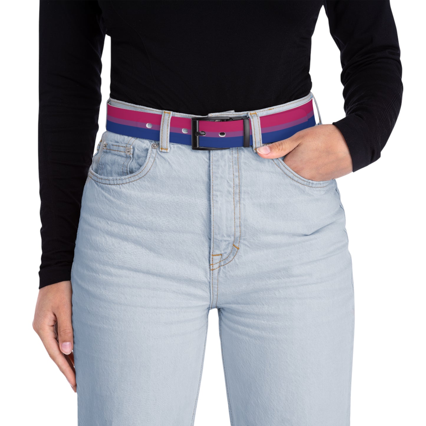 Bisexual Pride Flag Belt
