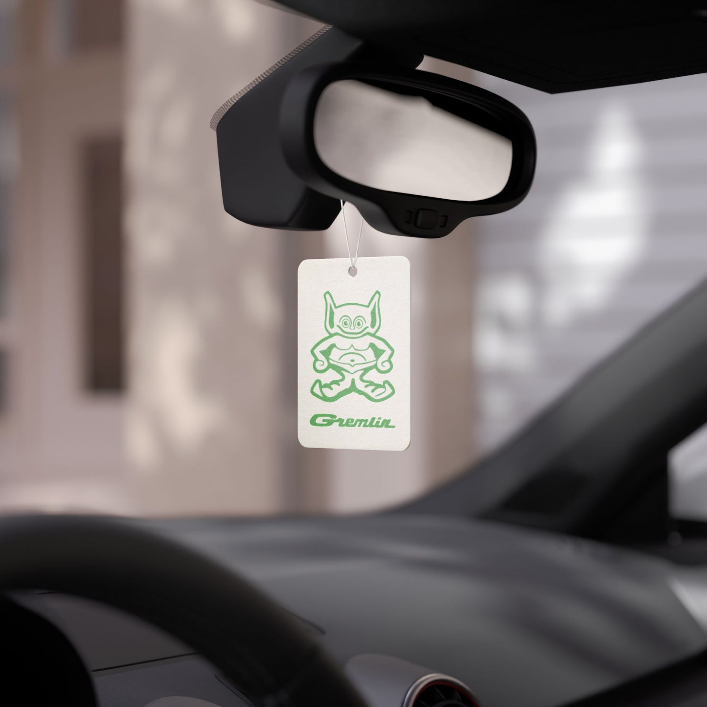 AMC Green Gremlin & Mascot Logos Air Freshener