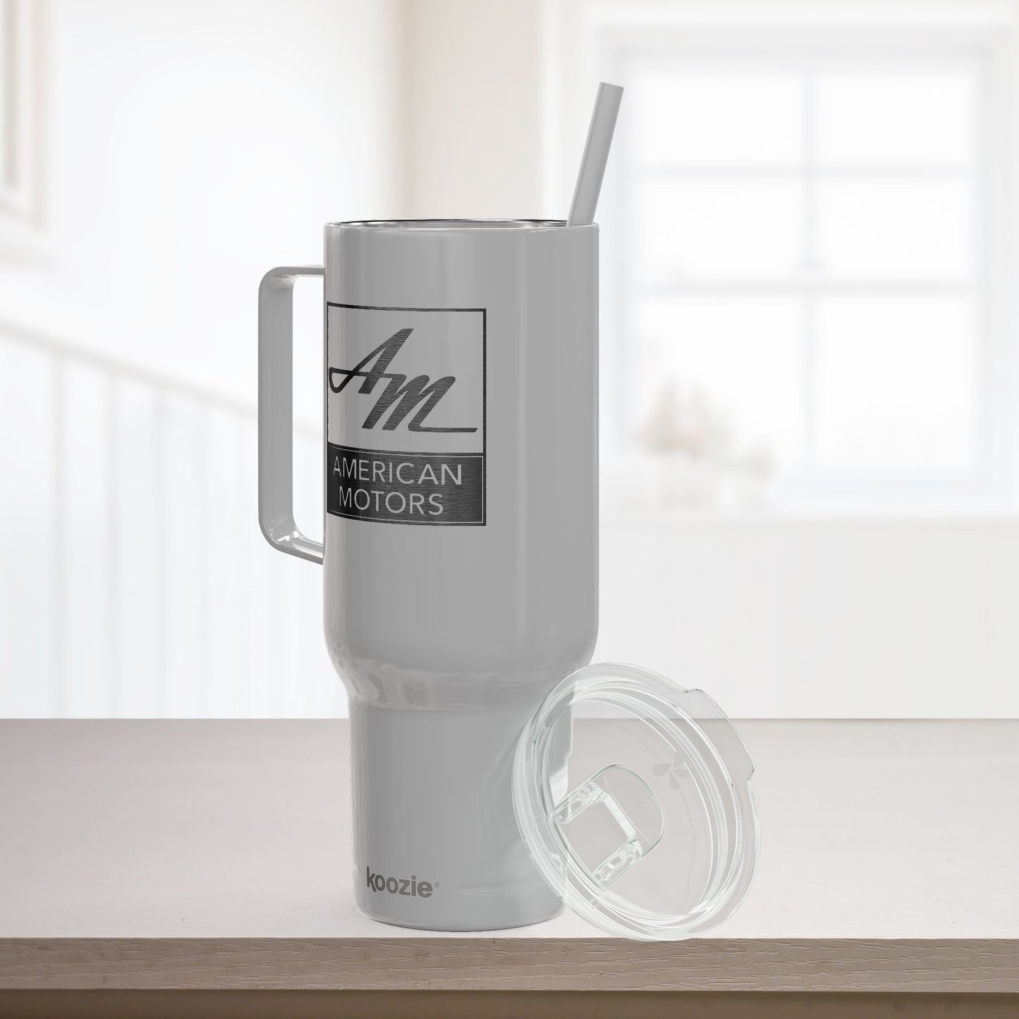 AMC Square Logo Engraved 40oz Insulated Tumbler