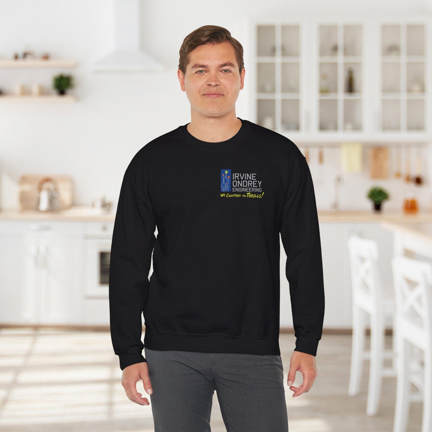 OG Woodie Sweatshirt (BACK graphic) • Irvine Ondrey Engineering
