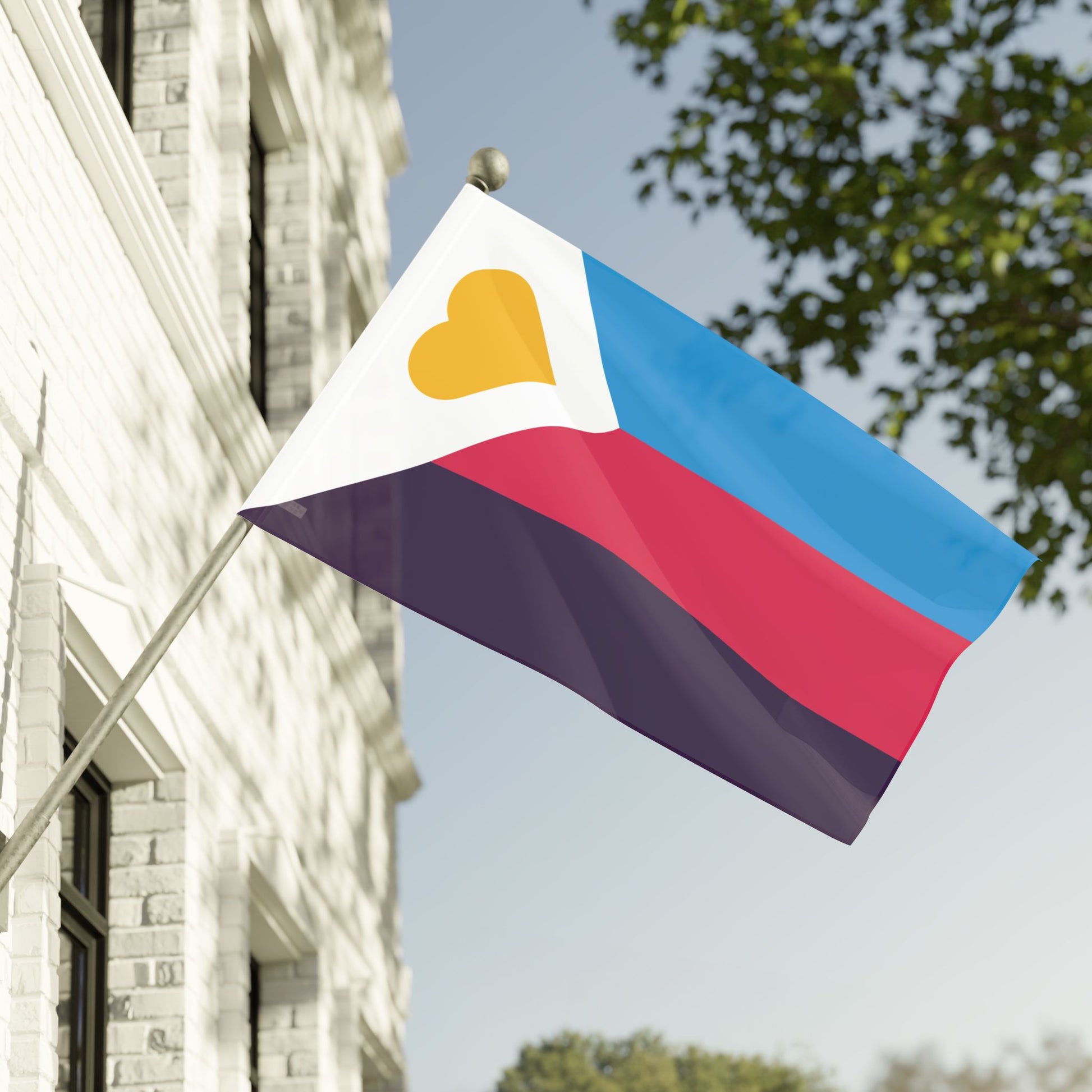60" x 36" Polyamory Pride Flag