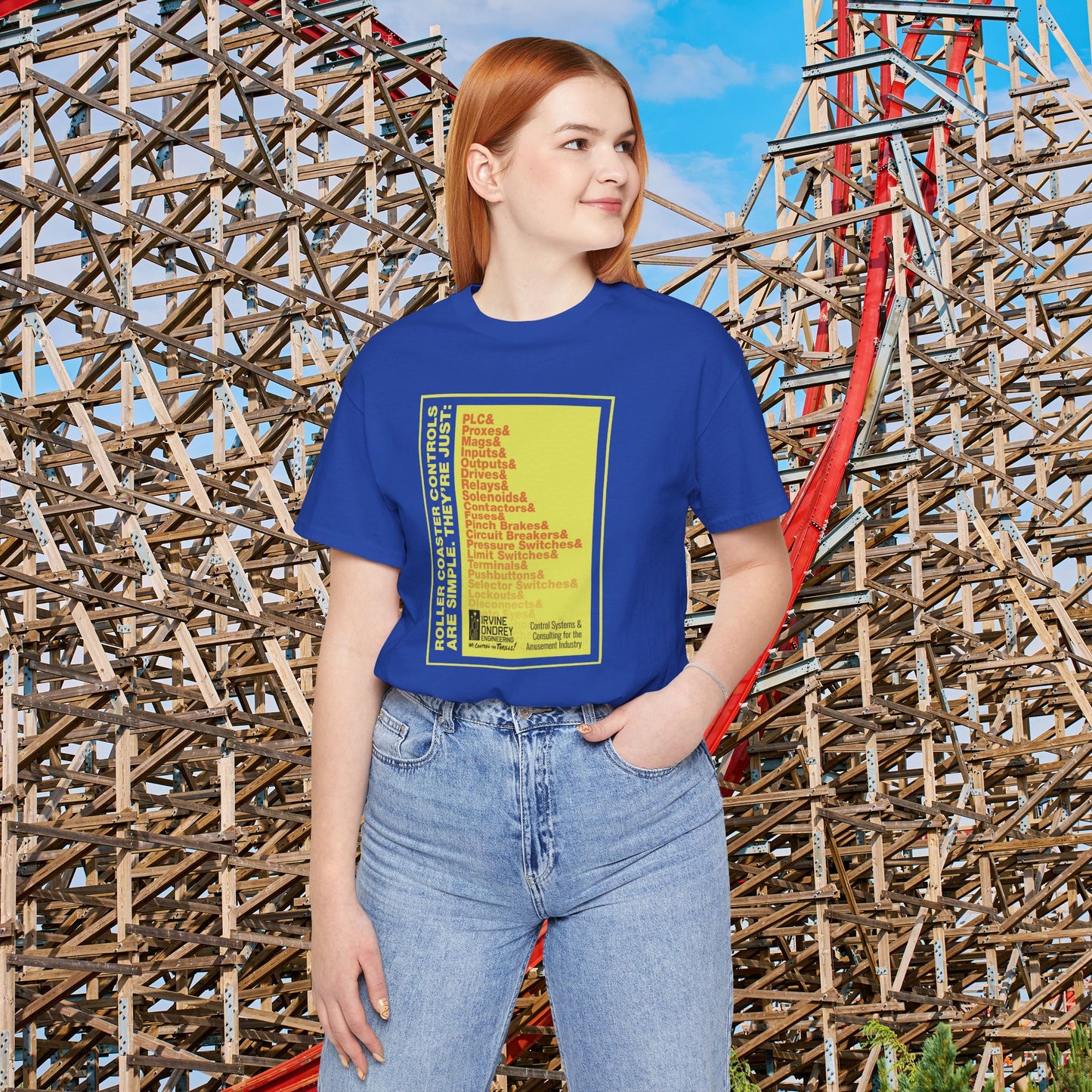 OG Controls Tee (FRONT graphic) • Irvine Ondrey Engineering