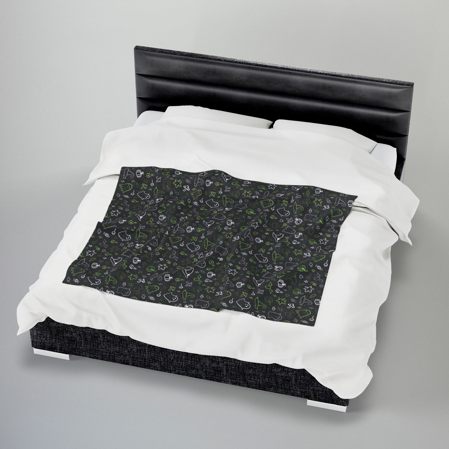 Agender Pride Halloween Velveteen Plush Blanket