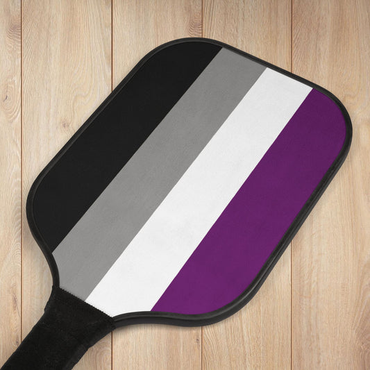 Asexual Pride Flag Pickleball Kit