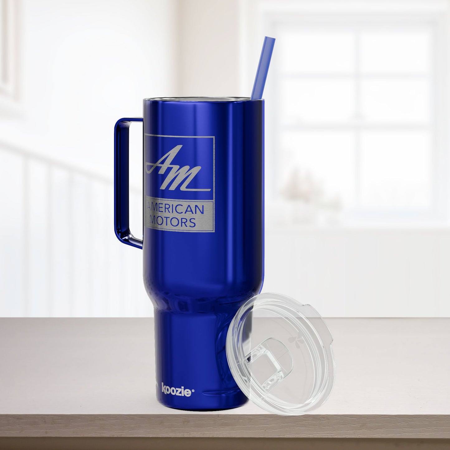 AMC Square Logo Engraved 40oz Insulated Tumbler