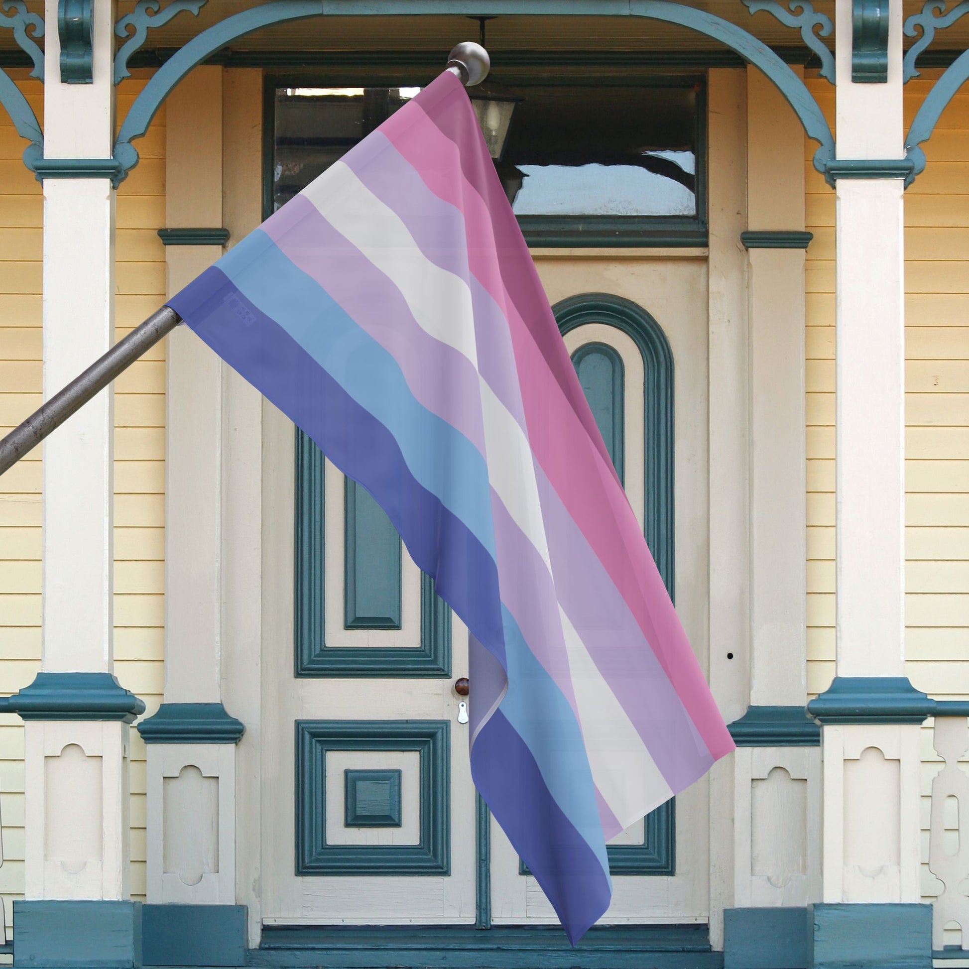 Bigender Purple Pride Flag