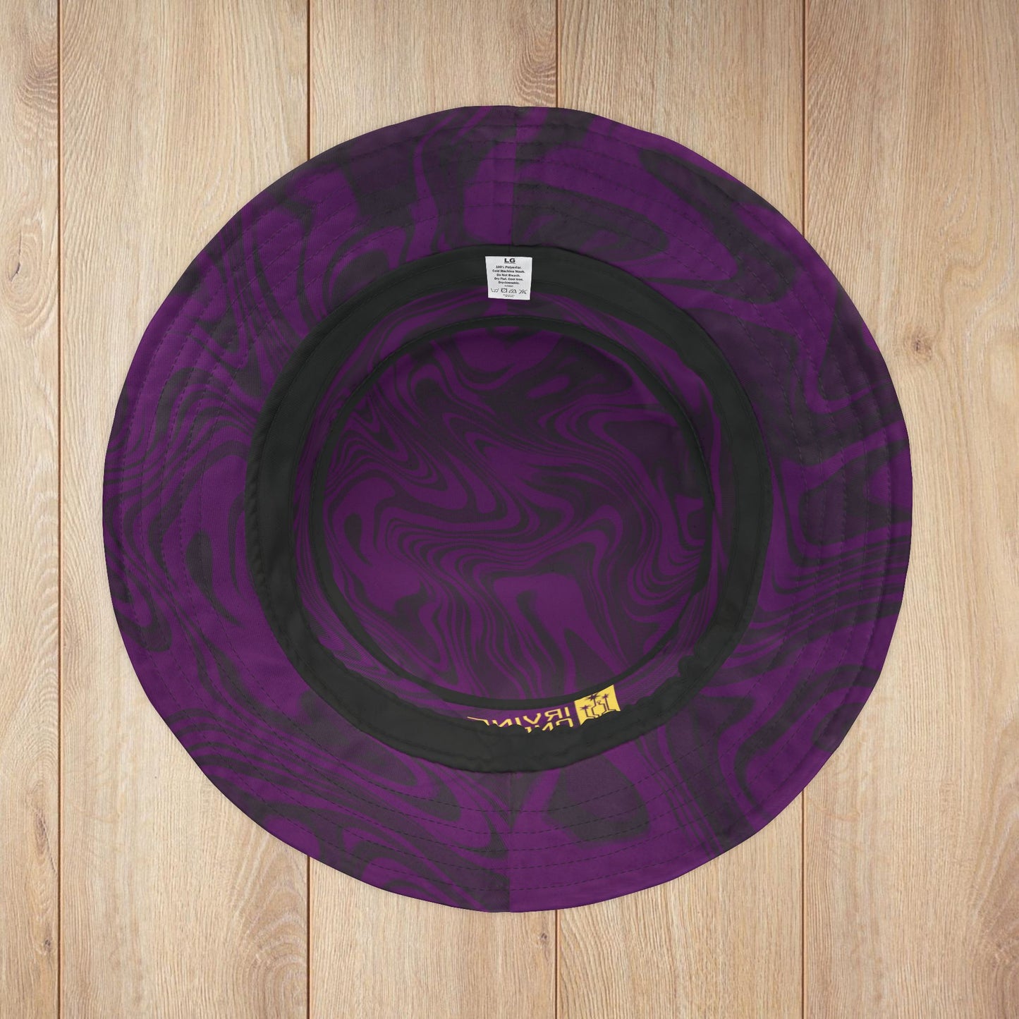 Purple Swirl Bucket Hat • Irvine Ondrey Engineering