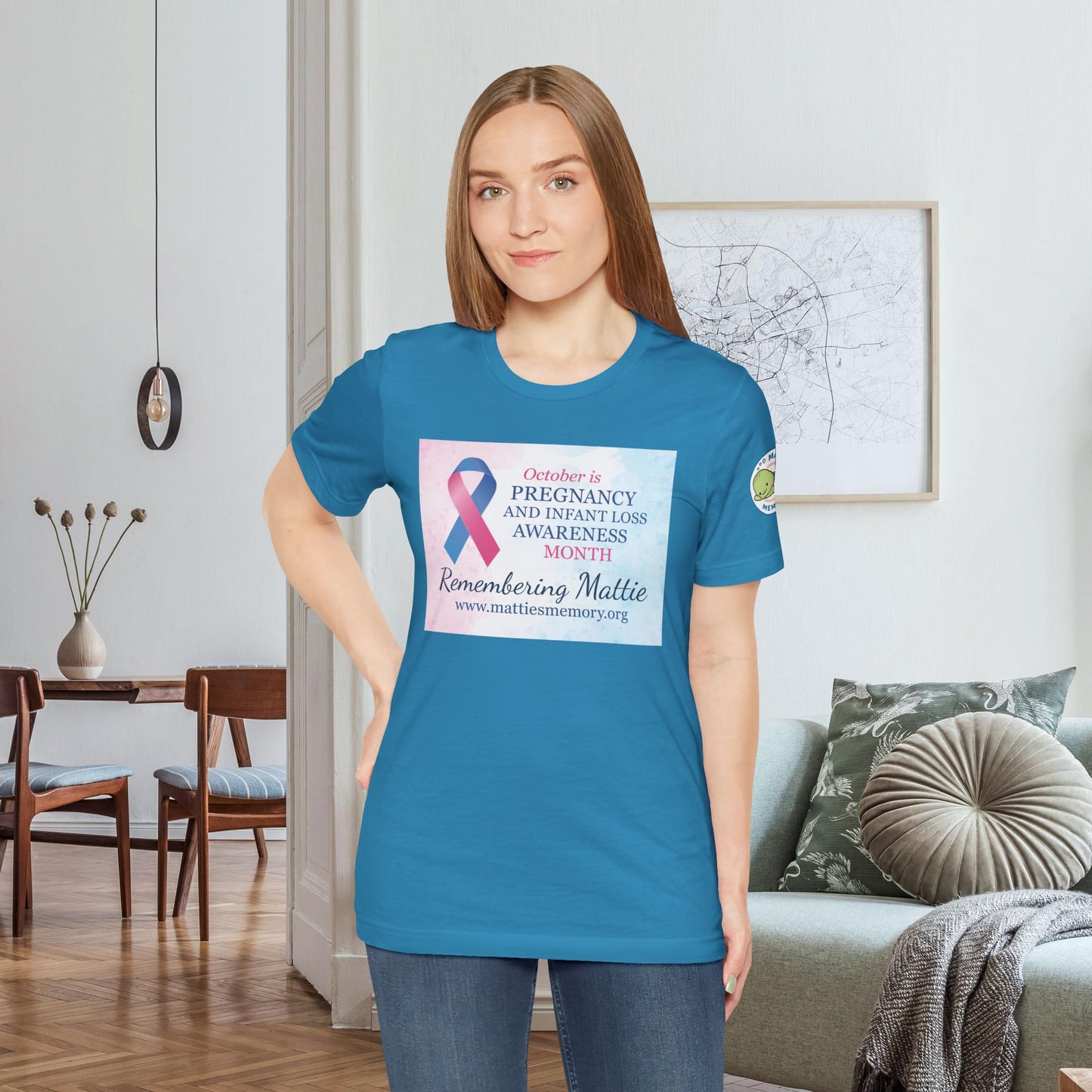 Pregnancy & Infant Loss Awareness Tee • Mattie's Memory