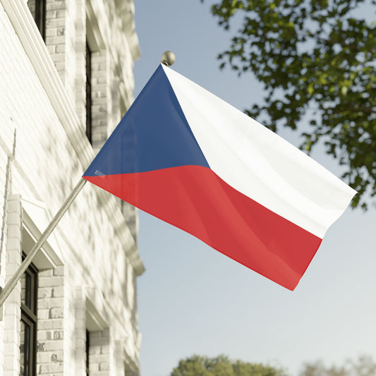 60" x 36" Czechia Flag, Czech Republic