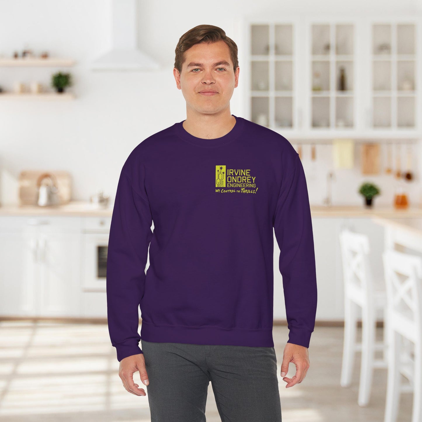 OG Woodie Sweatshirt (BACK graphic) • Irvine Ondrey Engineering