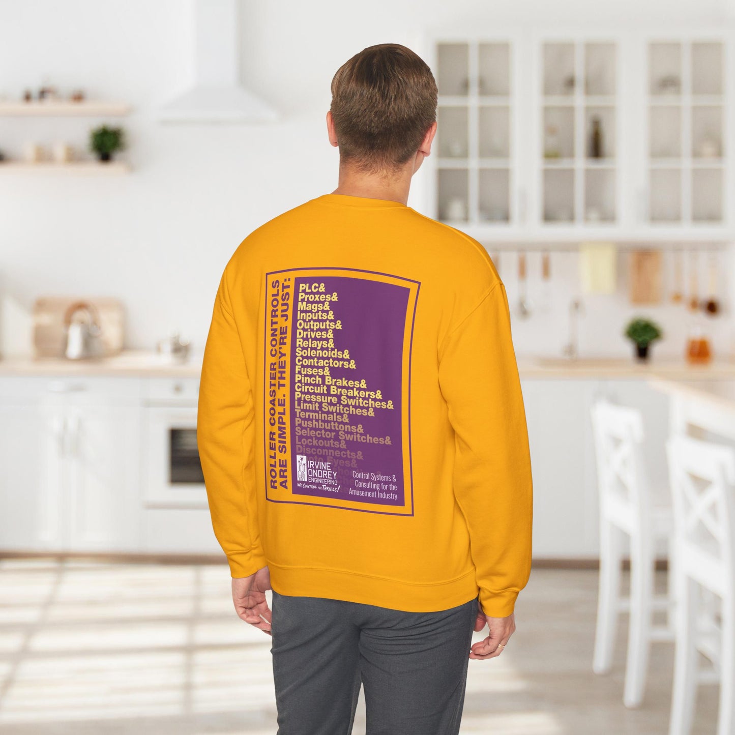 OG Controls Sweatshirt (BACK graphic) • Irvine Ondrey Engineering