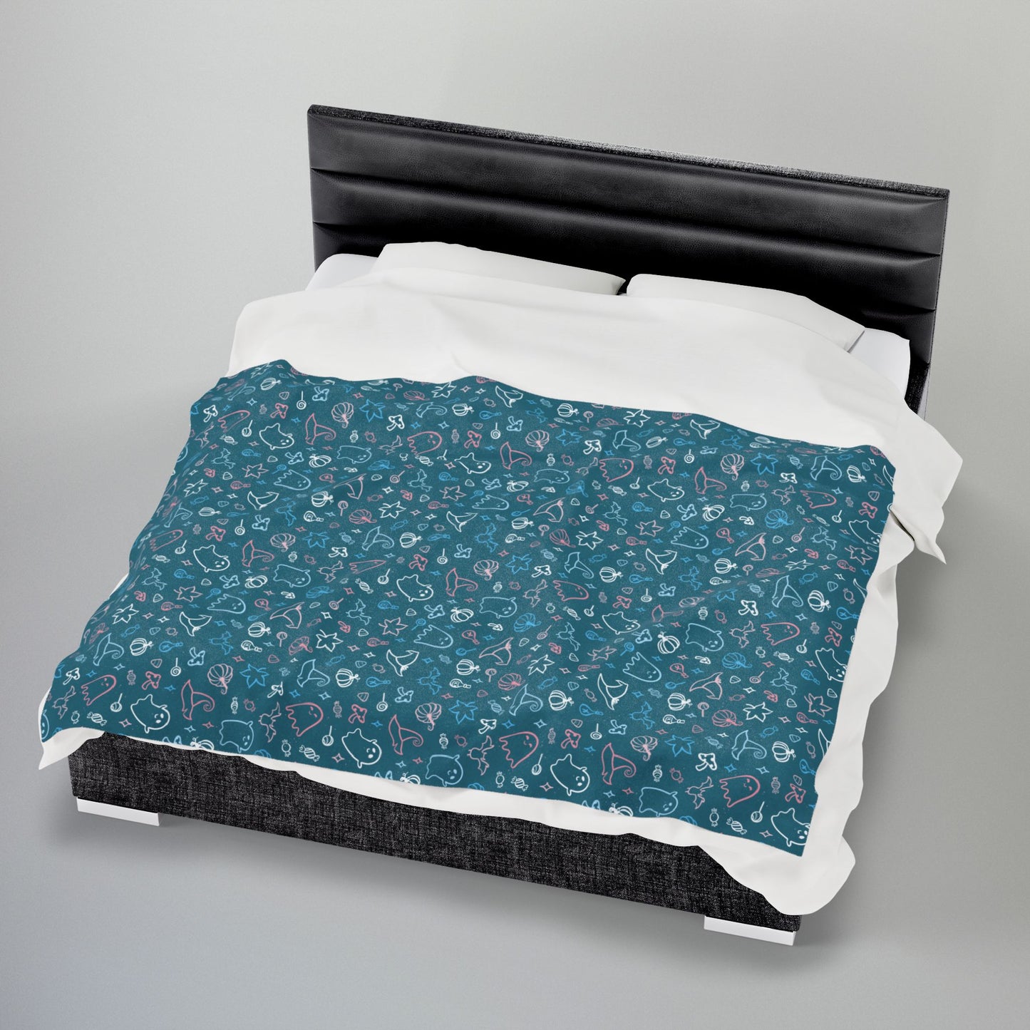 Transgender Pride Halloween Velveteen Plush Blanket