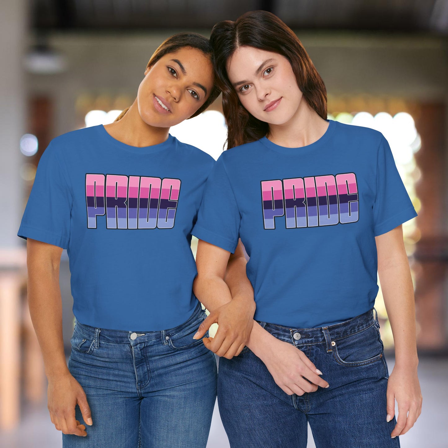 Columbia Blue Omnisexual Pride Tee