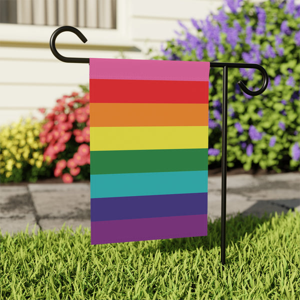 12'' × 18'' Gilbert Baker Rainbow Pride Garden Flag Banner
