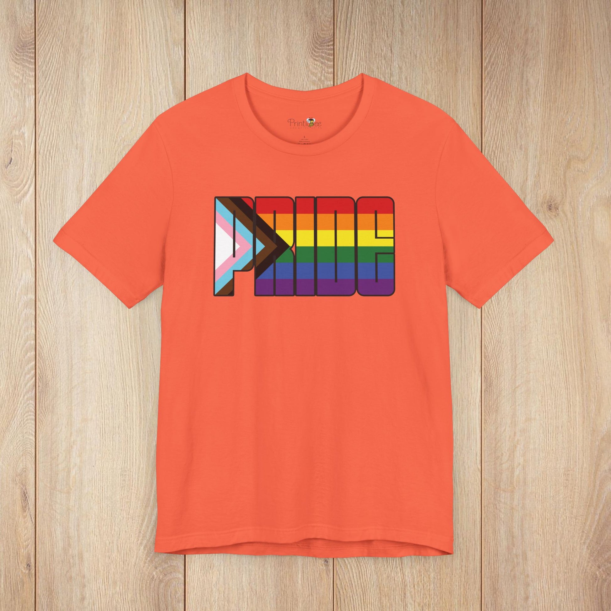 Rainbow Progress Pride Tee