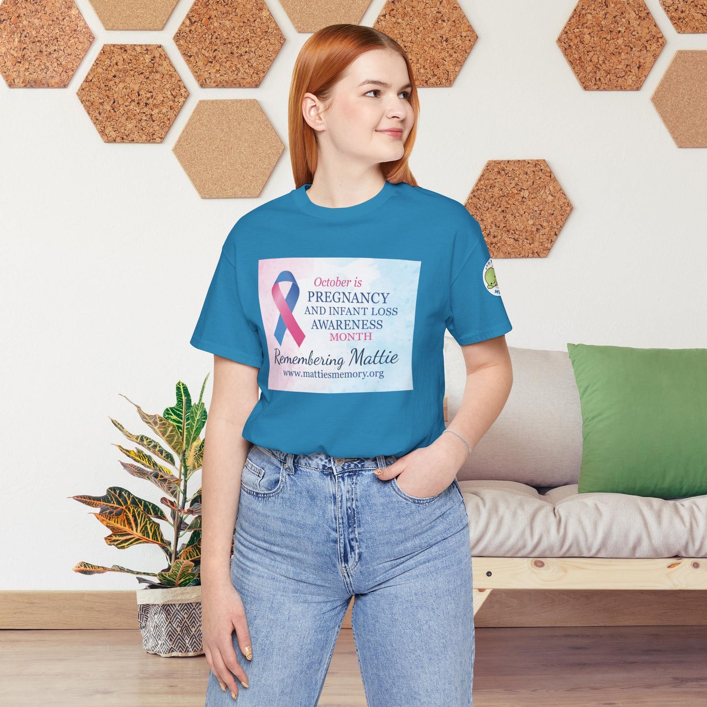 Pregnancy & Infant Loss Awareness Tee • Mattie's Memory