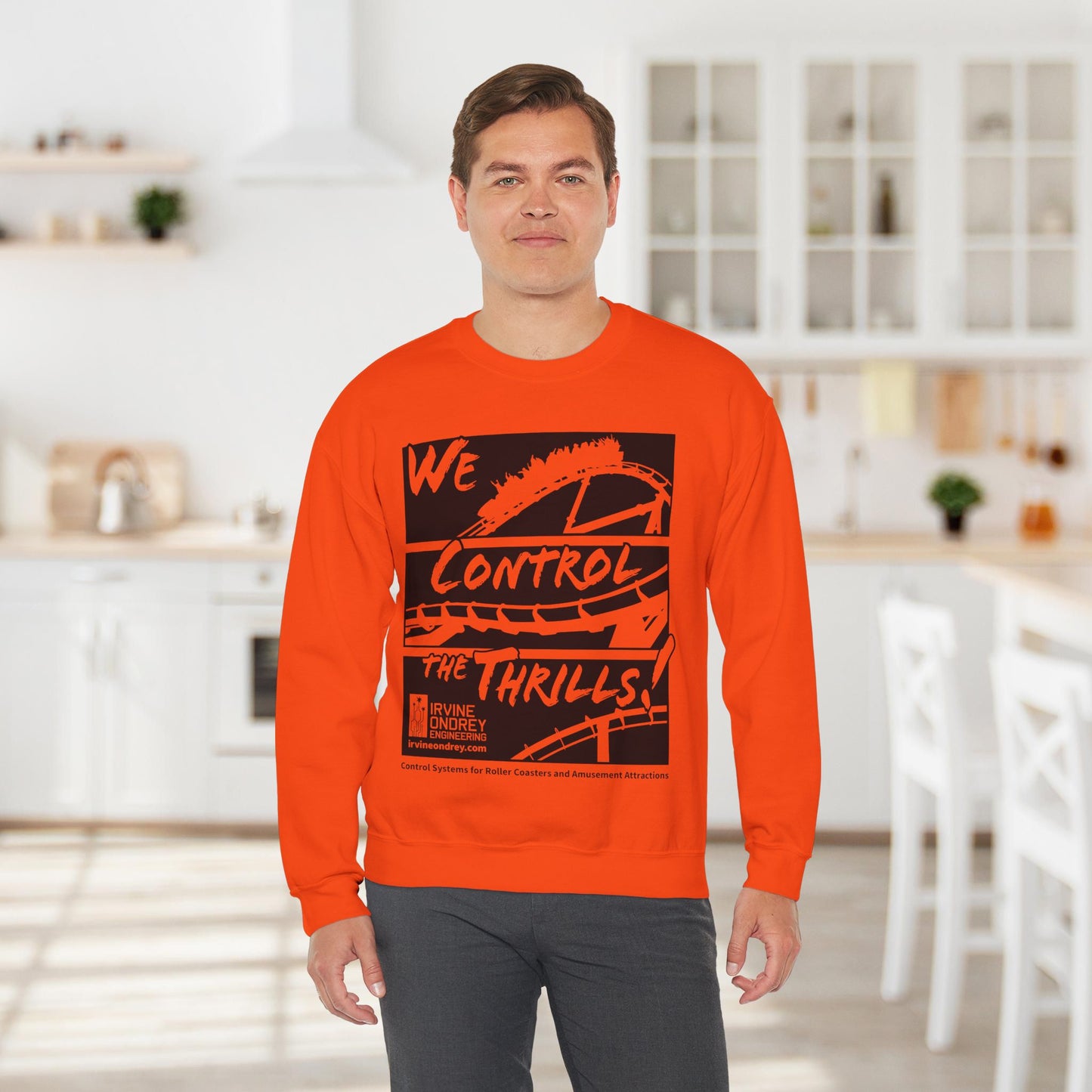 OG Steelie Sweatshirt (FRONT graphic) • Irvine Ondrey Engineering